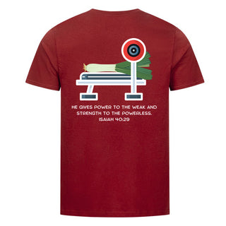 Power Lauch Gym Shirt Backprint
