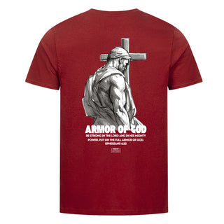 Armor of God Gym Detailansicht, Mountain Movers christliche Streetwear