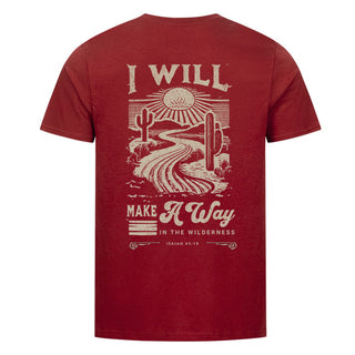 Way in the Wilderness Detailansicht, Mountain Movers christliche Streetwear