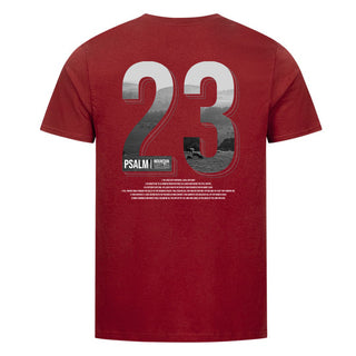 Psalm 23 Detailansicht, Mountain Movers christliche Streetwear