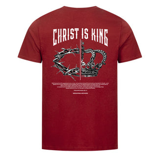 Christ is King Easter Shirt Detailansicht, Mountain Movers christliche Streetwear
