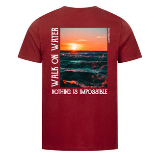 Walk on Water Detailansicht, Mountain Movers christliche Streetwear