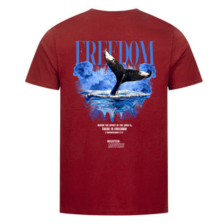 Freedom Streetwear Shirt BackPrint, Detailansicht