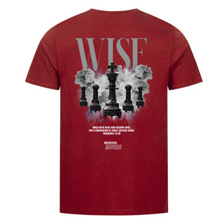 Wise Streetwear Unisex Shirt BackPrint Detailansicht, Mountain Movers christliche Streetwear