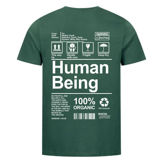 Human Being Shirt BackPrint Detailansicht, Mountain Movers christliche Streetwear