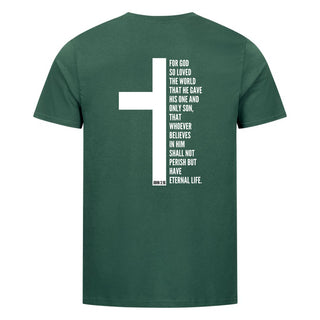 John 3:16 Detailansicht, Mountain Movers christliche Streetwear