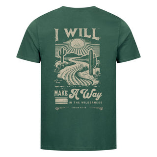 Way in the Wilderness Detailansicht, Mountain Movers christliche Streetwear