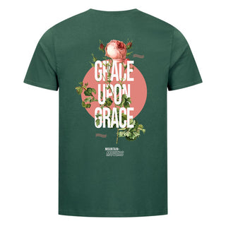 Grace upon Grace Shirt Detailansicht, Mountain Movers christliche Streetwear