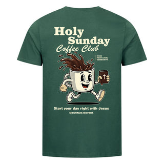 HOLY SUNDAY Shirt Backprint Variante, Mountain Movers christliches Design
