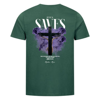 Jesus Saves Streetwear Shirt Backprint