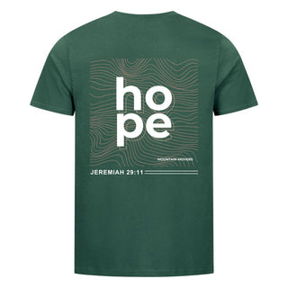 Hope Jeremiah 29:11 Shirt BackPrint Detailansicht, Mountain Movers christliche Streetwear