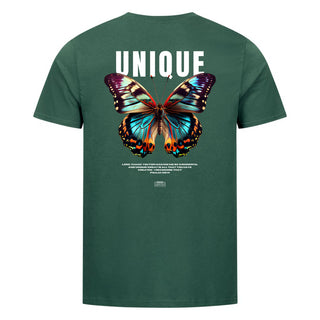 Unique Butterfly Shirt Backprint Detailansicht, Mountain Movers christliche Streetwear
