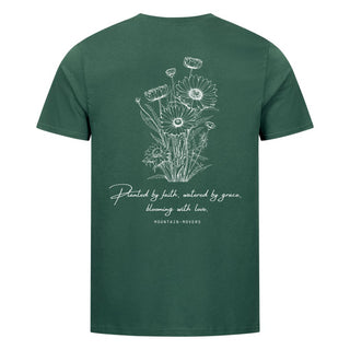 Planted by faith Detailansicht, Mountain Movers christliche Streetwear