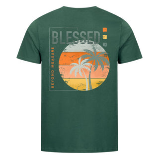 Blessed Retro Detailansicht, Mountain Movers christliche Streetwear