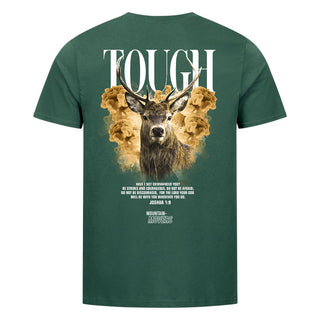 Tough streetwear Shirt Backprint Detailansicht, Mountain Movers christliche Streetwear