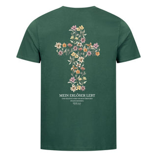 Mein Erlöser lebt  Shirt Backprint