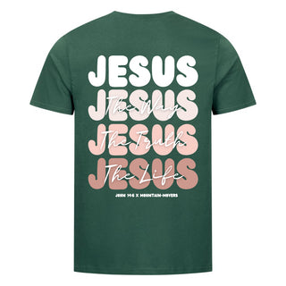 Jesus x John 14:6 Shirt BackPrint Detailansicht, Mountain Movers christliche Streetwear