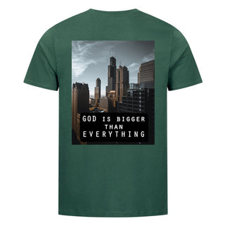 God is Bigger Shirt Backprint Rückansicht, Mountain Movers