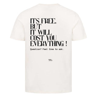 It's free Unisex Shirt BackPrint Detailansicht, Mountain Movers christliche Streetwear