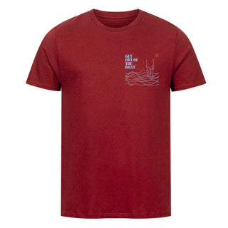 Get out of the Boat Shirt Detailansicht, Mountain Movers christliche Streetwear
