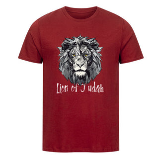 Lion of Judah Shirt Detailansicht, Mountain Movers christliche Streetwear
