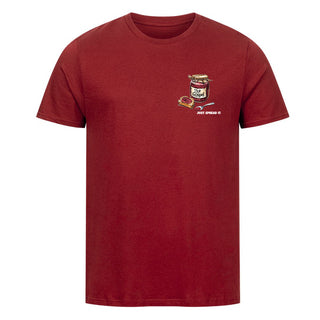 Just spread it (Gospel) Shirt Detailansicht, Mountain Movers christliche Streetwear