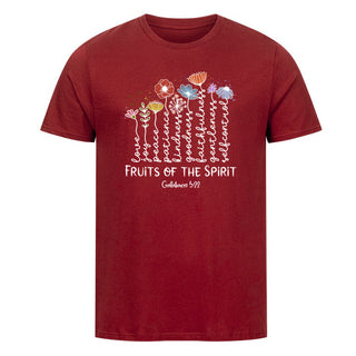 Fruit of the Spirit Shirt Detailansicht, Mountain Movers christliche Streetwear