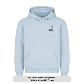 Food for 5000 Hoodie Detailansicht, Mountain Movers christliche Streetwear