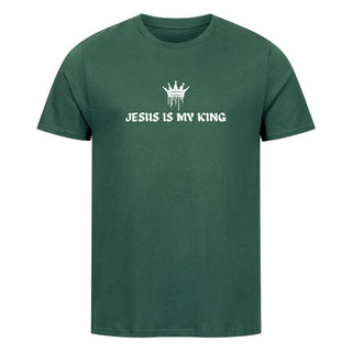 My King Shirt Detailansicht, Mountain Movers christliche Streetwear
