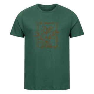 Be anxious for nothing Shirt Detailansicht, Mountain Movers christliche Streetwear