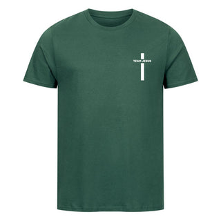 Team Jesus Detailansicht, Mountain Movers christliche Streetwear