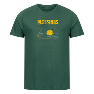 Summer Blessings Shirt Detailansicht, Mountain Movers christliche Streetwear