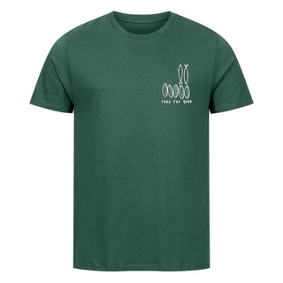 Food for 5000 Shirt Detailansicht, Mountain Movers christliche Streetwear