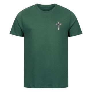 Forgiven Streetwear Detailansicht, Mountain Movers christliche Streetwear