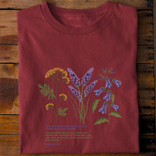 All things for Good Shirt Detailansicht, Mountain Movers christliche Streetwear