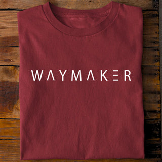 Waymaker Shirt weiß, Mountain Movers christliche Streetwear