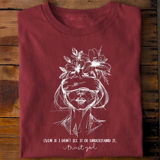 Trusting God T-Shirt Rückansicht, Mountain Movers