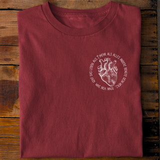 Herz behüten T-Shirt Rückansicht, Mountain Movers
