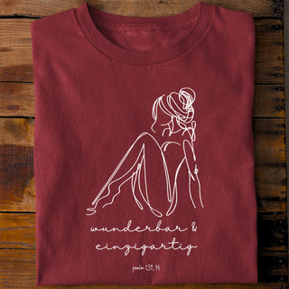 Angenommen Shirt weiß, Mountain Movers christliche Streetwear