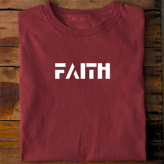 Faith Shirt weiß, Mountain Movers christliche Streetwear