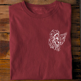 Lion x Lamb Shirt Detailansicht, Mountain Movers christliche Streetwear