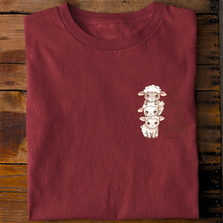 The Lord is my Shepherd Cute Shirt Detailansicht, Mountain Movers christliche Streetwear