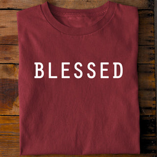 Blessed Shirt weiß, Mountain Movers christliche Streetwear