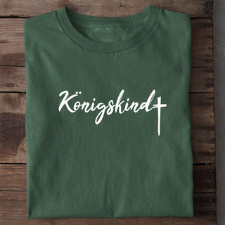 Königskind Shirt weiß, Mountain Movers christliche Streetwear