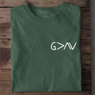 Highs & Lows Simple Shirt Detailansicht, Mountain Movers christliche Streetwear