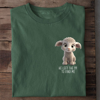 Left the 99 Sheep Shirt Detailansicht, Mountain Movers christliche Streetwear