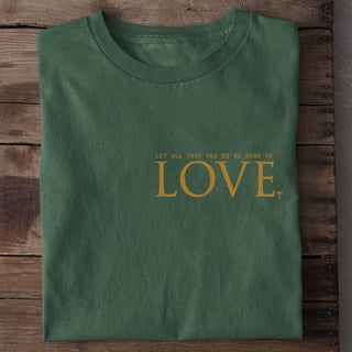 Golden Love T-Shirt Unisex, Mountain Movers DACH