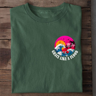 Grace like a Flood T-Shirt Rückansicht, Mountain Movers