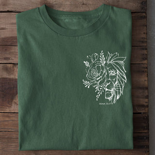 Majesty Shirt Detail, Mountain Movers christlicher Print