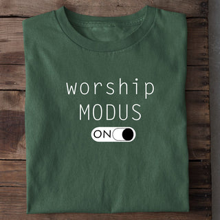 Worship Modus T-Shirt Rückansicht, Mountain Movers